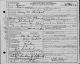 Death Certificate:  Lambert, Mary N. (Van Huss) d.1937